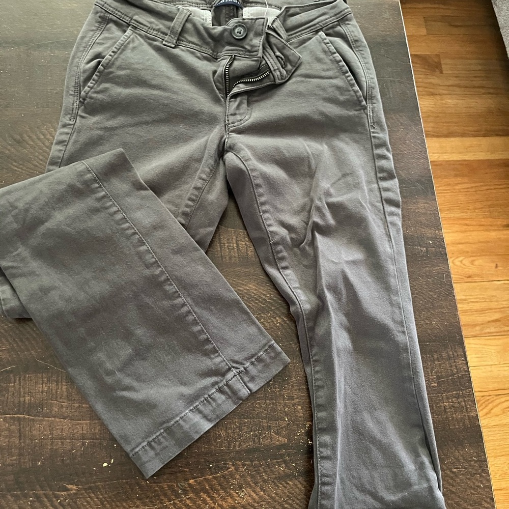American Eagle Kick Boot Dress Pants 00 Short